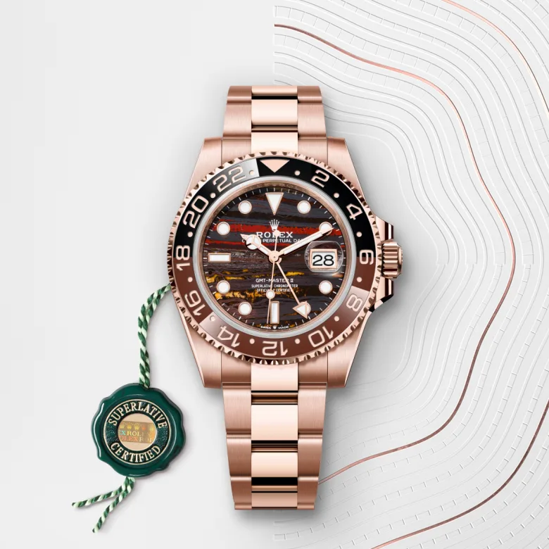 Rolex GMT-Master II 18 kt Everose gold, M126715CHNR-0002